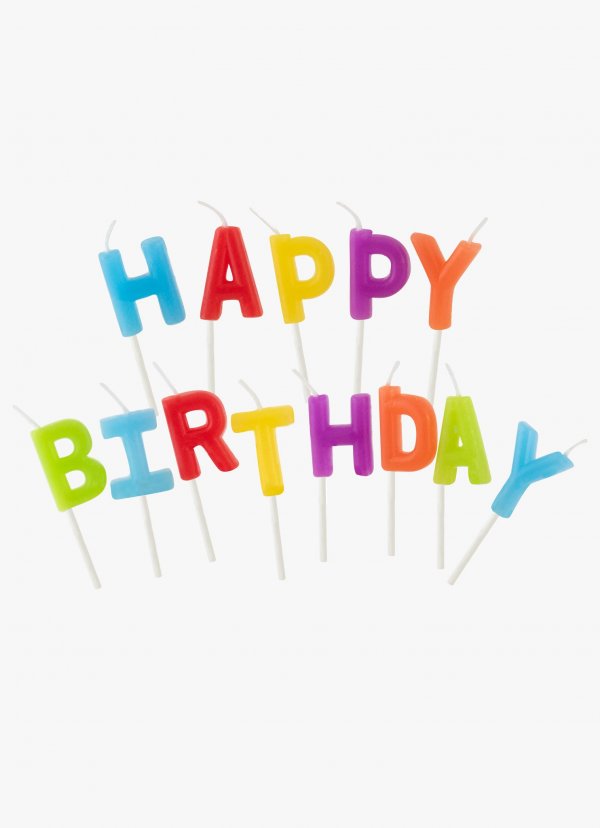 Tordiküünlad "Happy Birthday"