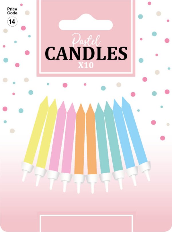 Tordiküünlad "Pastelsed"