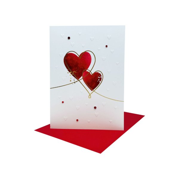 Eksklusiivne õnnitluskaart "Südamed"