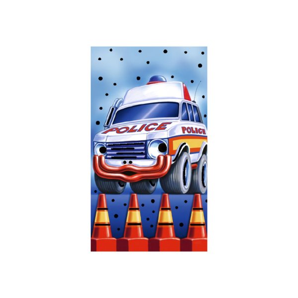 Rahakaart glitteriga "Politseiauto"