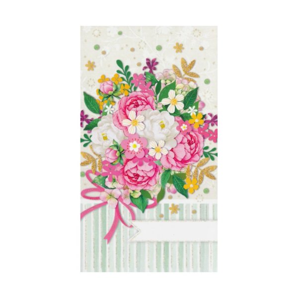 Rahakaart glitteriga "Pojengikimp"