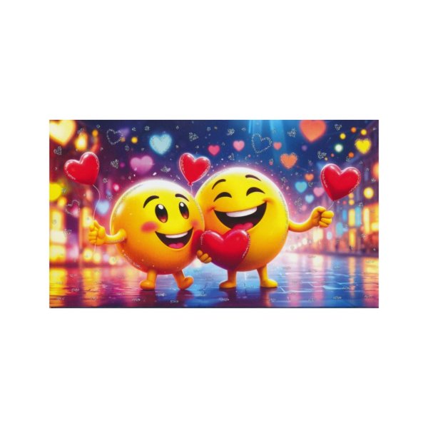 Rahakaart glitteriga "Smile-d südametega"