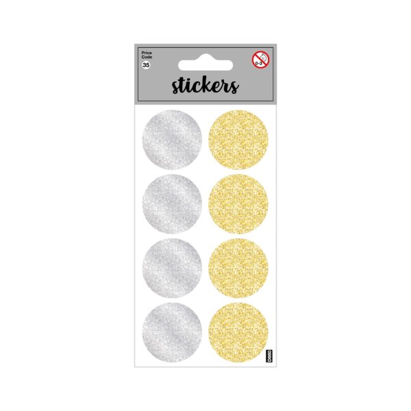 Kleebis "Sätendavad ringid"