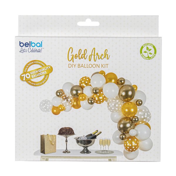 Õhupallikaar "Kuldne mix"