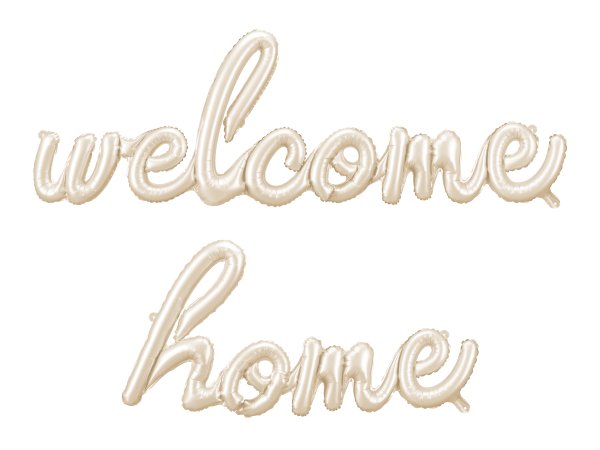 Fooliumist õhupall "Welcome Home"