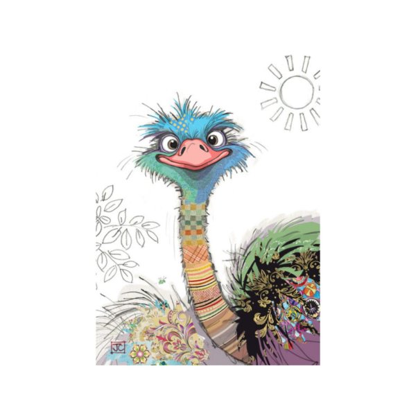 Õnnitluskaart "Jaanalind"