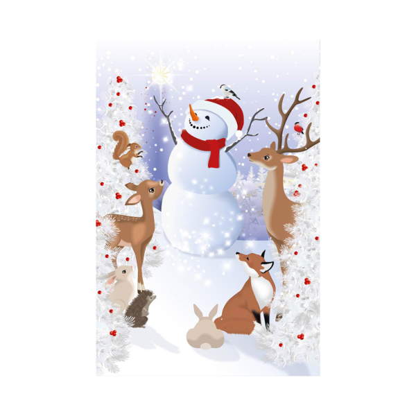 Jõulukaart "Sõbralikud jõulud"