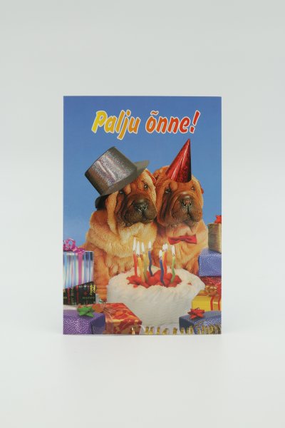 Õnnitluskaart "Palju Õnne"