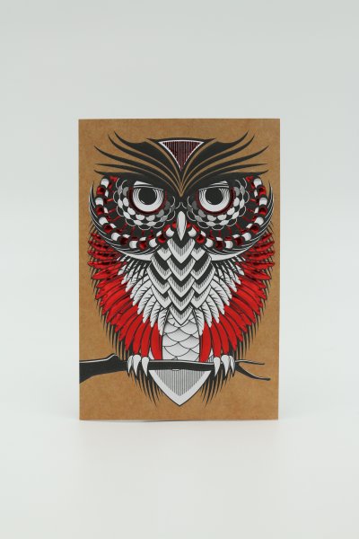 Õnnitluskaart  "Öökull"