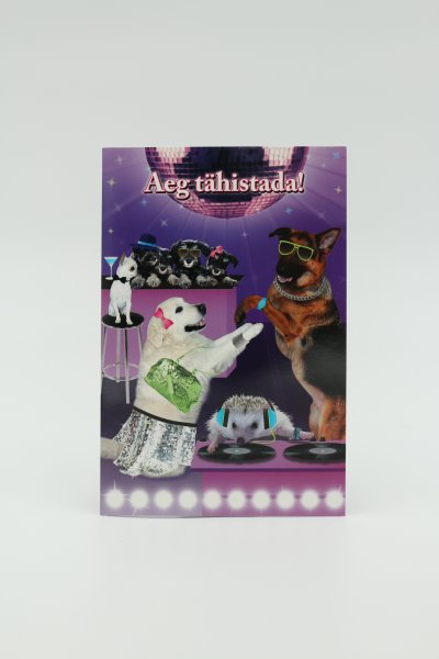 Õnnitluskaart "Aeg tähistada!"