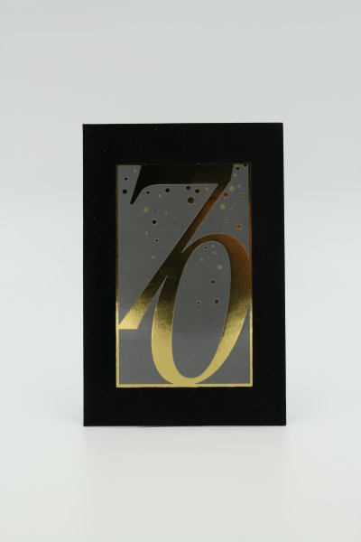 Õnnitluskaart “Number 70"
