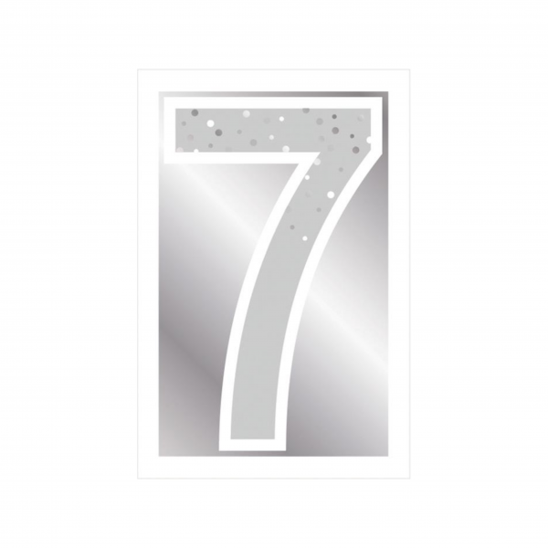 Õnnitluskaart "Number 7"