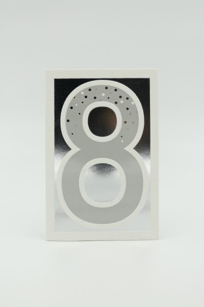 Õnnitluskaart “Number 8"