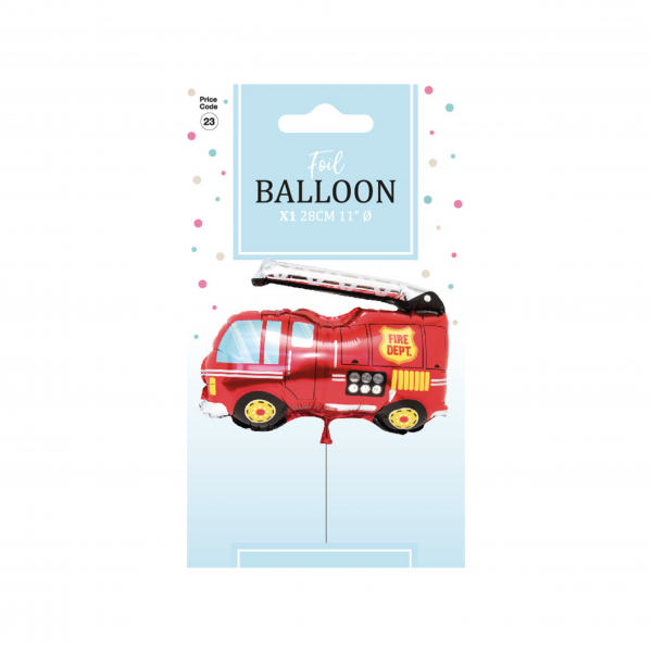 Fooliumist õhupall "Tuletõrjeauto"
