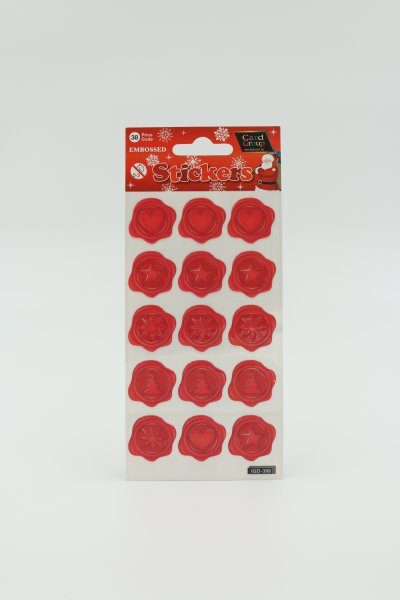 Kleebis "Punased margid"