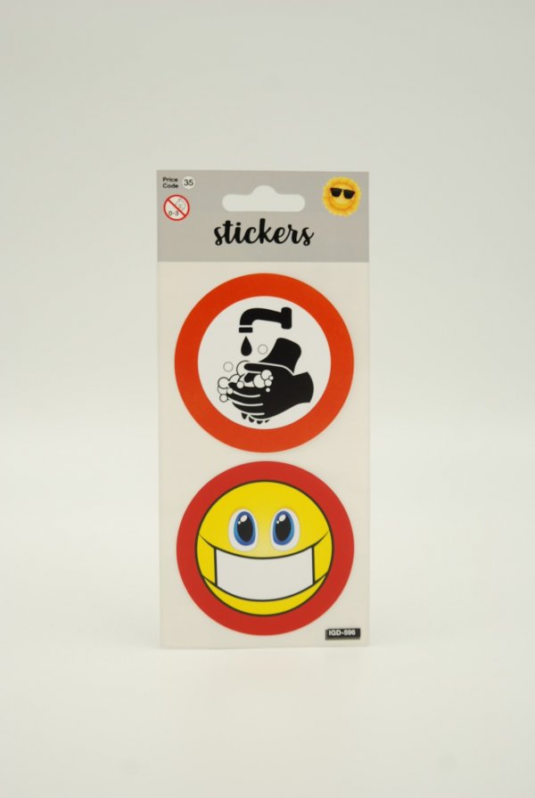 Kleebis "Koroona silt"