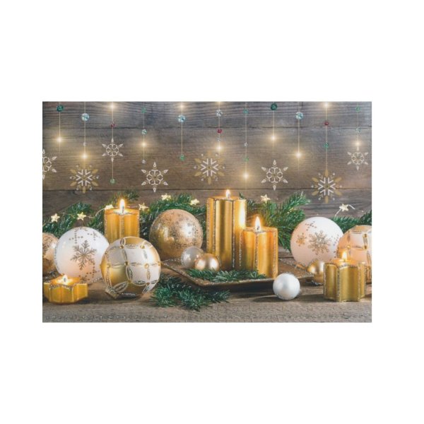 1-osaline jõulukaart "Kuldsed munad"