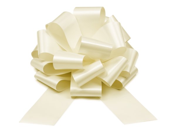 Suur rosett DIY "Valge"