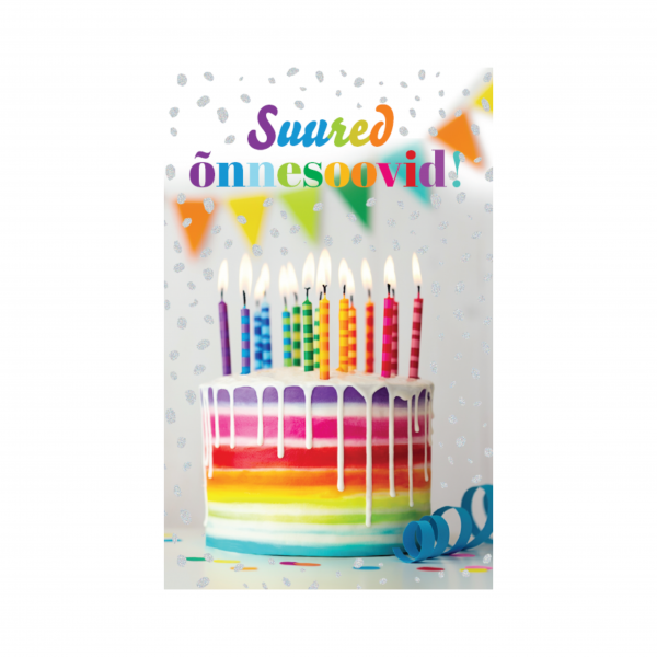 Minikaart "Suured õnnesoovid!"