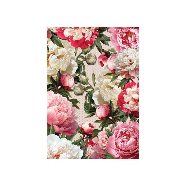 Õnnitluskaart "Pojengid"