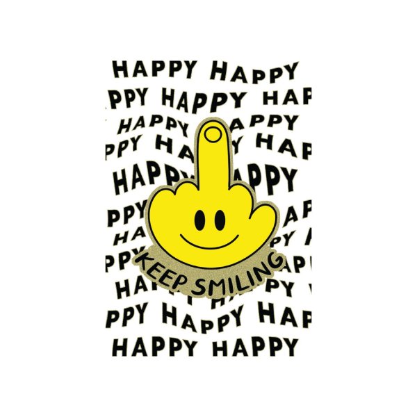 Õnnitluskaart "Keep Smiling"