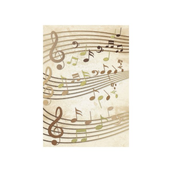 Õnnitluskaart "Noodid"