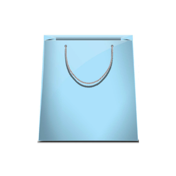 XL suuruses kinkekott "Helesinine"