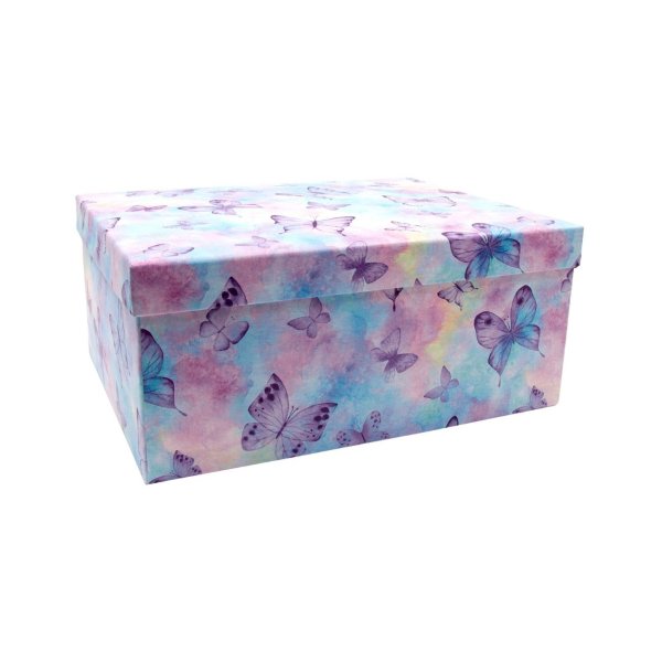 Kinkekarp "Lillad liblikad"