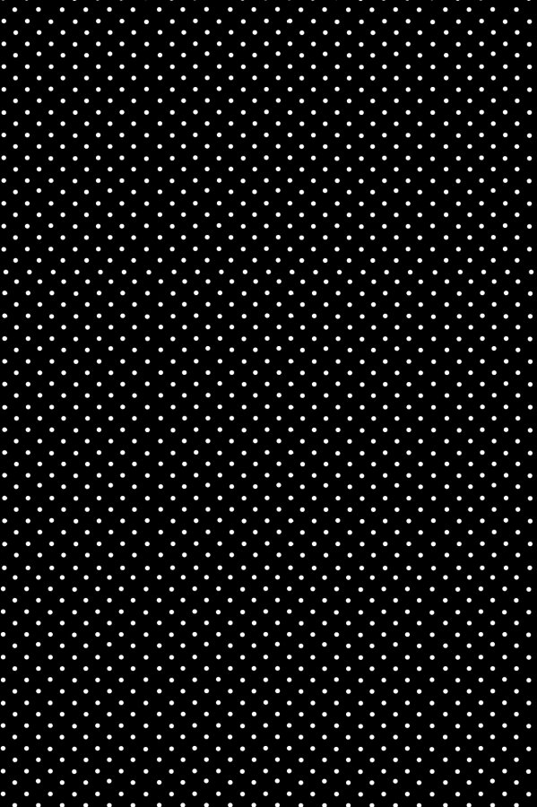 Laudlina "Must valgete täppidega"