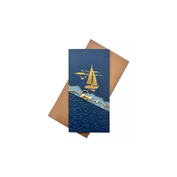 Käsitöökaart "Seilav purjekas"