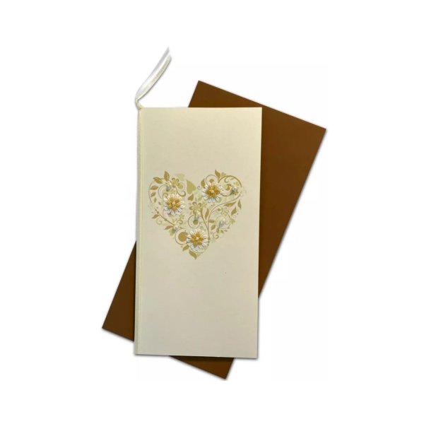 Käsitöökaart "Lilleline süda"