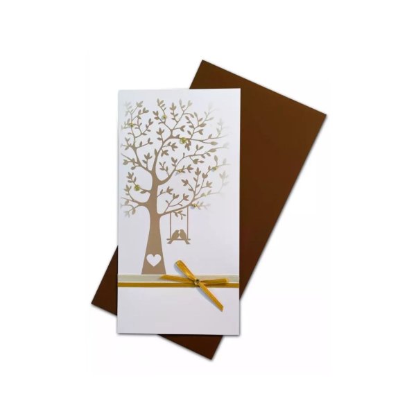 Käsitöökaart "Linnukesed kiigel"