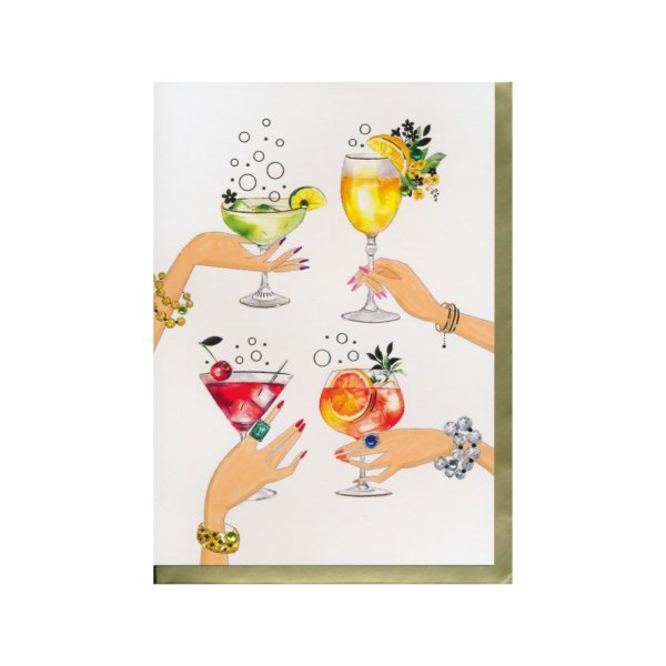 Ekslusiivne õnnitluskaart "Kokteilid"