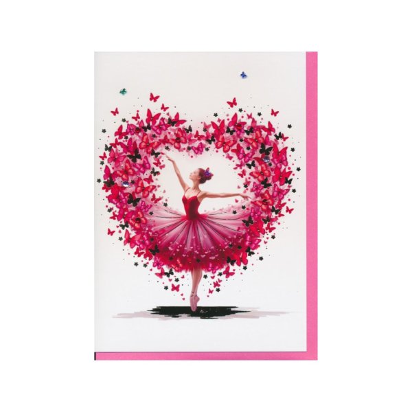 Ekslusiivne õnnitluskaart "Baleriin"