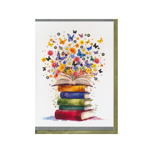 Ekslusiivne õnnitluskaart "Raamatud"