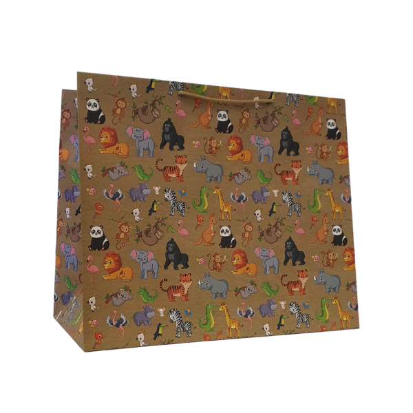 Kinkekott - XXL suurus "Safari Loomad"