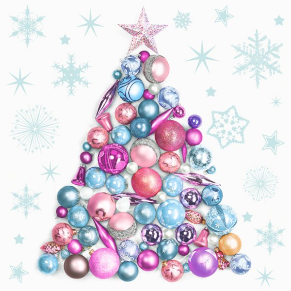 Salvrätid "Ehetest valmistatud jõulupuu"