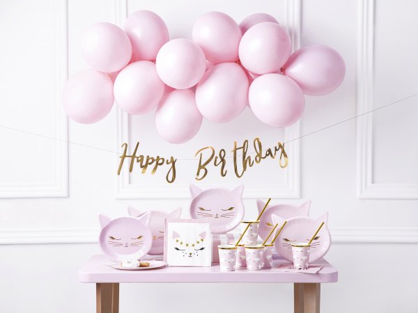 Peokomplekt "Roosad kassid"