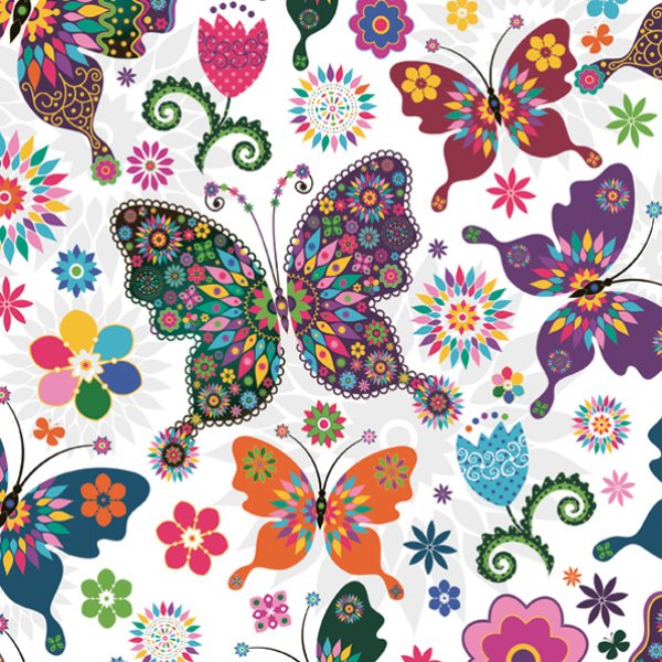 Salvrätid "Vitraaž liblikas"