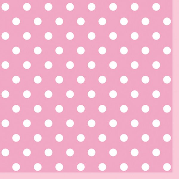 Salvrätid "Roosad valgete täppidega"