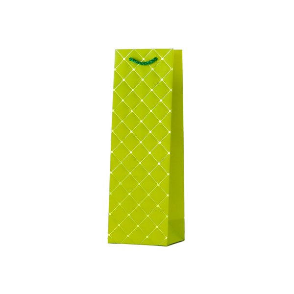 Pudeli kinkekott "Luksuslik rombmuster - Heleroheline"