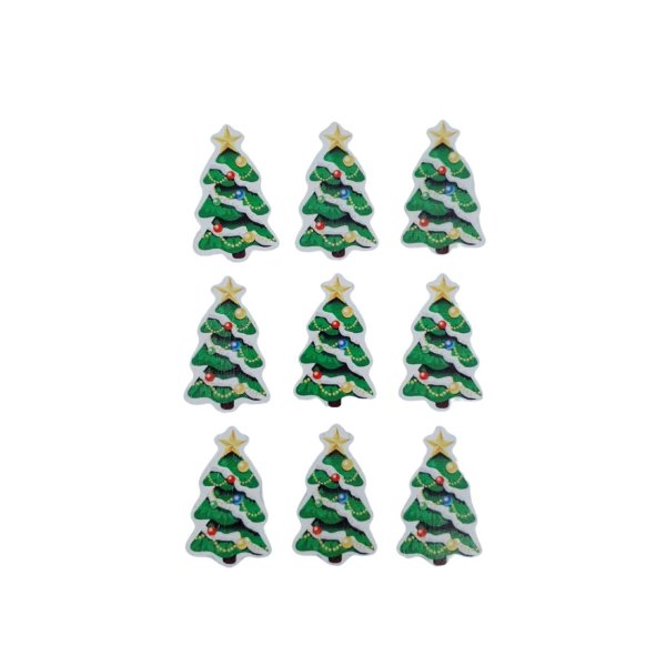 Jõulukleebis "Ehitud kuusk"