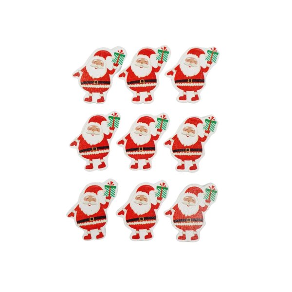 Jõulukleebis "Jõuluvana kingipakiga"