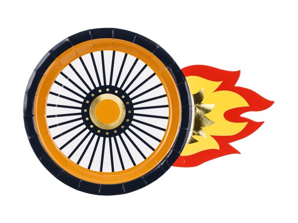 Väiksed papptaldrikud "Võidusõit"