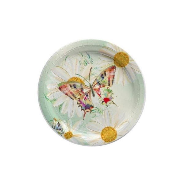 Väiksed papptaldrikud "Liblikas"