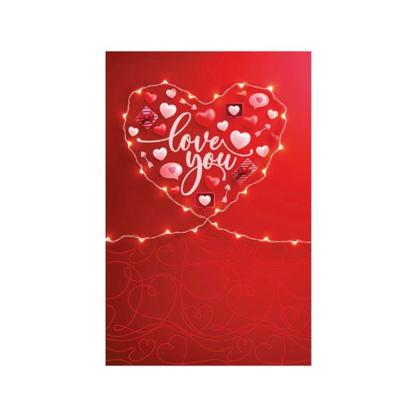 Õnnitluskaart "Love you"