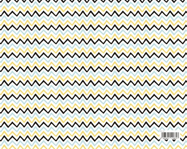 Vihikupaber 70x100cm - Zik-zak muster